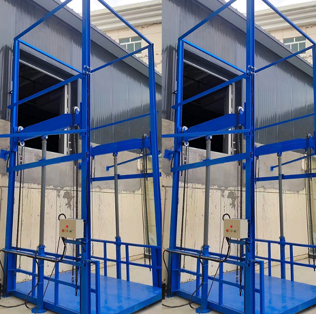 琼海导轨式升降货梯